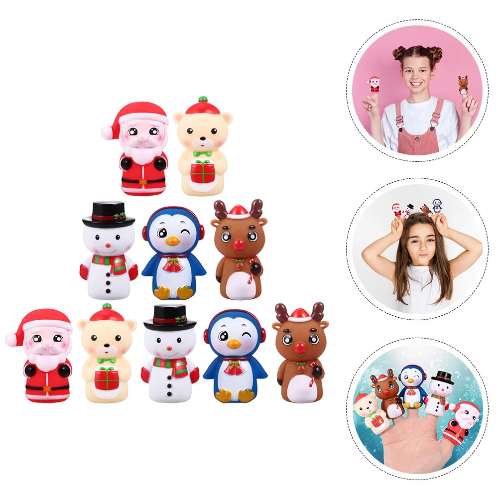 10pcs-festive-holiday-finger-puppets-childrens-interactive-learning-tools-cartoon-character-hand-puppets-for-storytelling