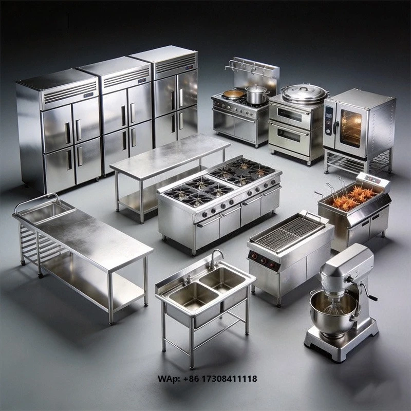 One-stop kitchen solution for commercial restaurant kitchen equipment, suitable for hotel/restaurant customization