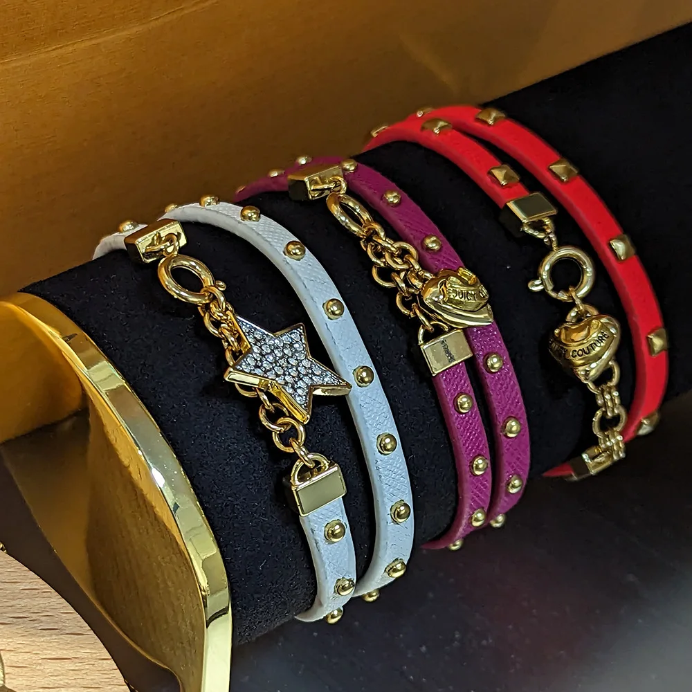 

Микро-полива! Индивидуальный допамин, трехцветная пентаграмма, модный двойной браслет, ручная веревка, цепочка на шею