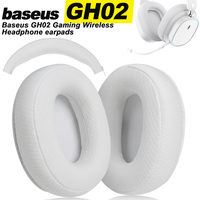 baseus GH02 White Earphone pads For Gaming Wireless replacement Earpads headphones Earmuffs  Mesh cloth Memory Covers Sponge