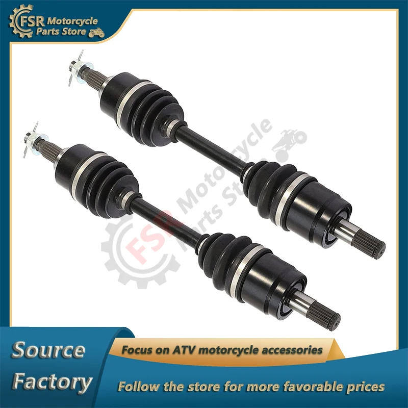 2PCS ATV UTV CV axle front left and right suitable for  Honda 2009-2014 Rancher 420 44350-HP7-A31H 44250-HP7-A31H Quad bike