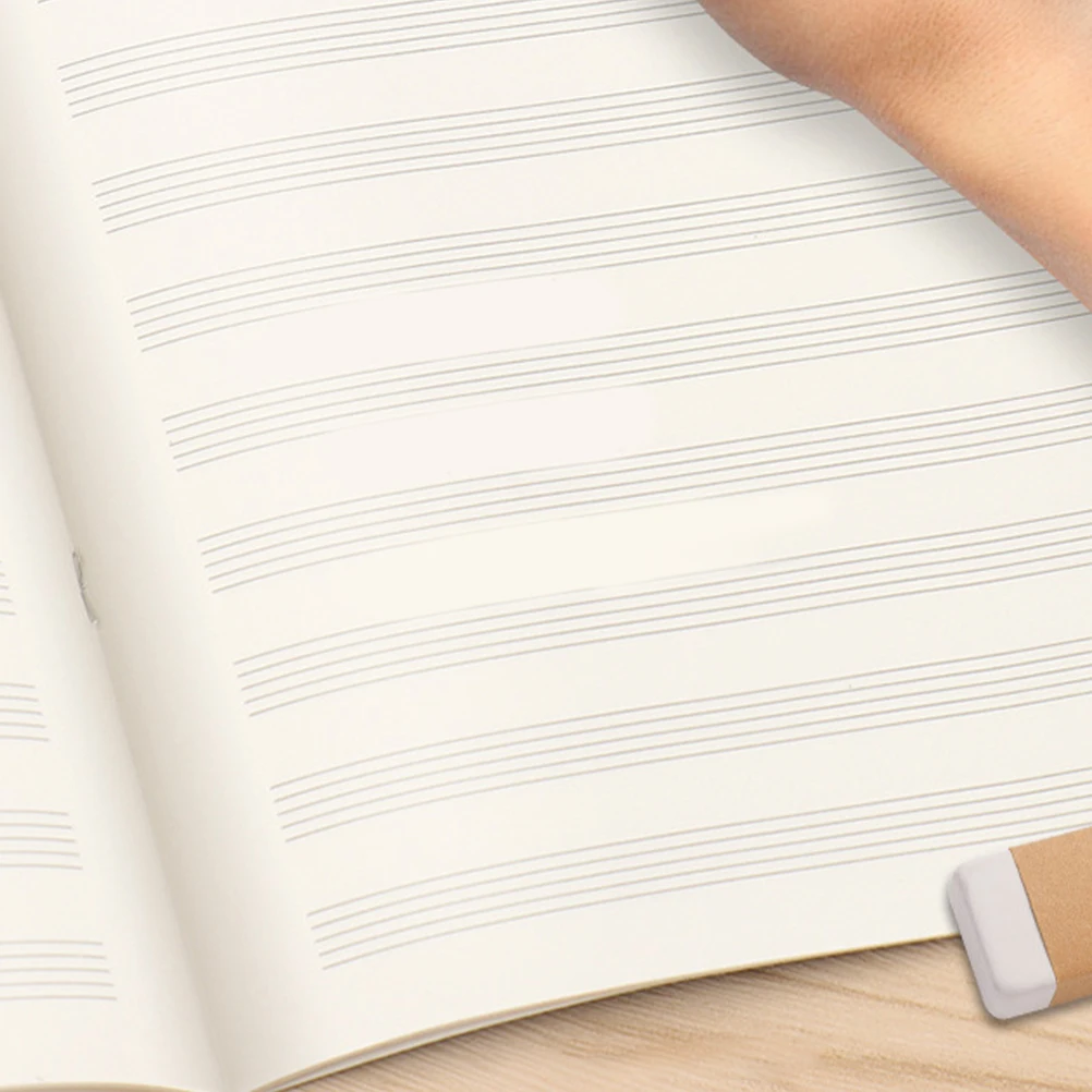 

3 Pcs Music Score Exercise Book Notebooks Guitar Tablature Sheet Notation Paper Staff Composition