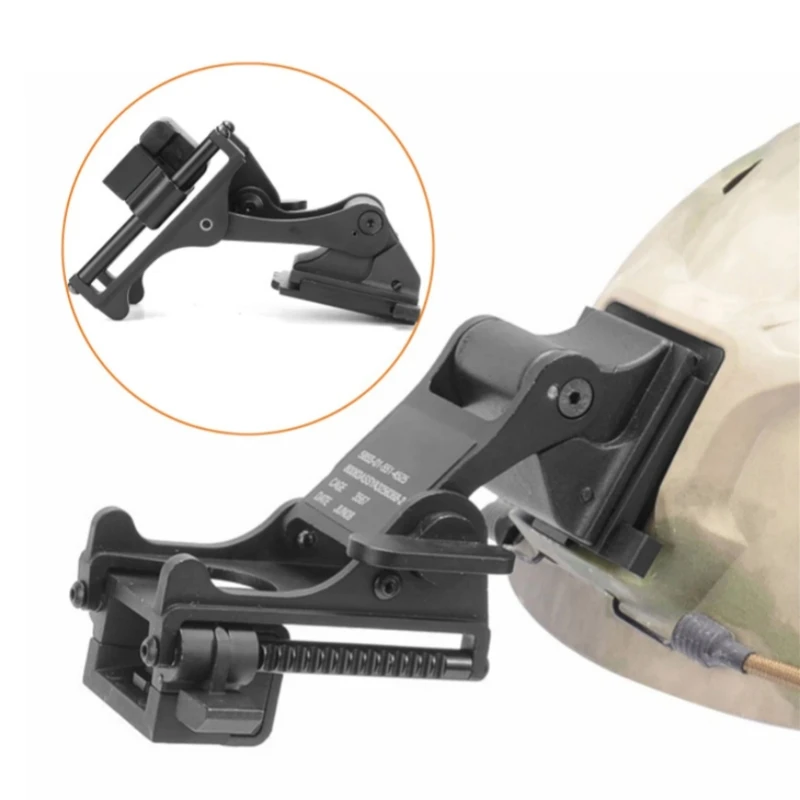 Tactical Metal J Arm Bracket FAST Helmet Mount Kit For Night Vision Device Hunting Helmet PVS-14 Night Vision Helmet Accessories