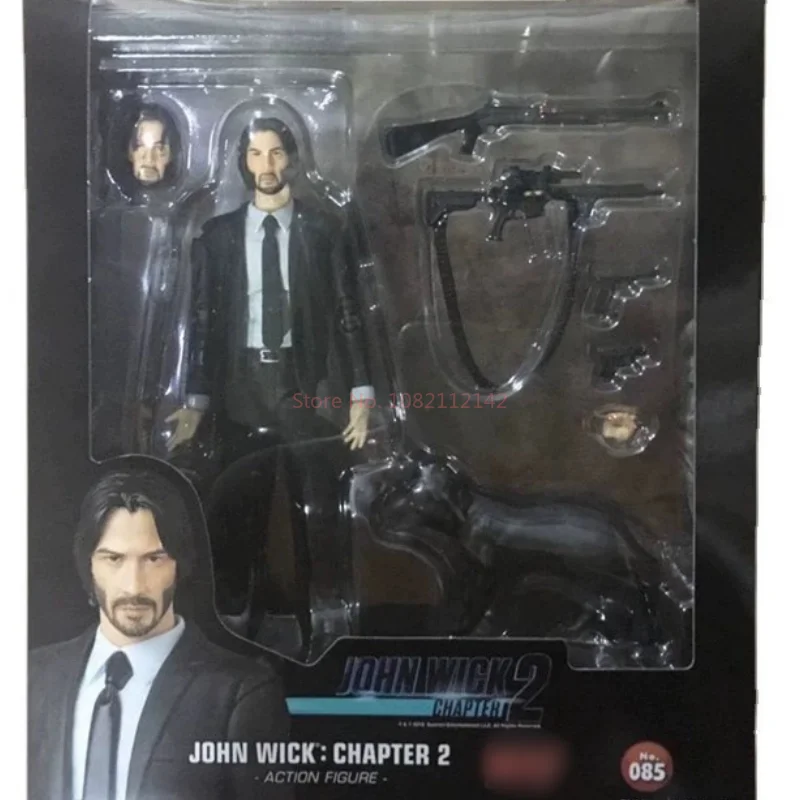 Figurine d'action John Wick, chien Keanu, Reeves, Baba, Yaga, personnage de film, modèle beurre, les collections, jouet cadeau de Noël, nouveau, 6 amarans