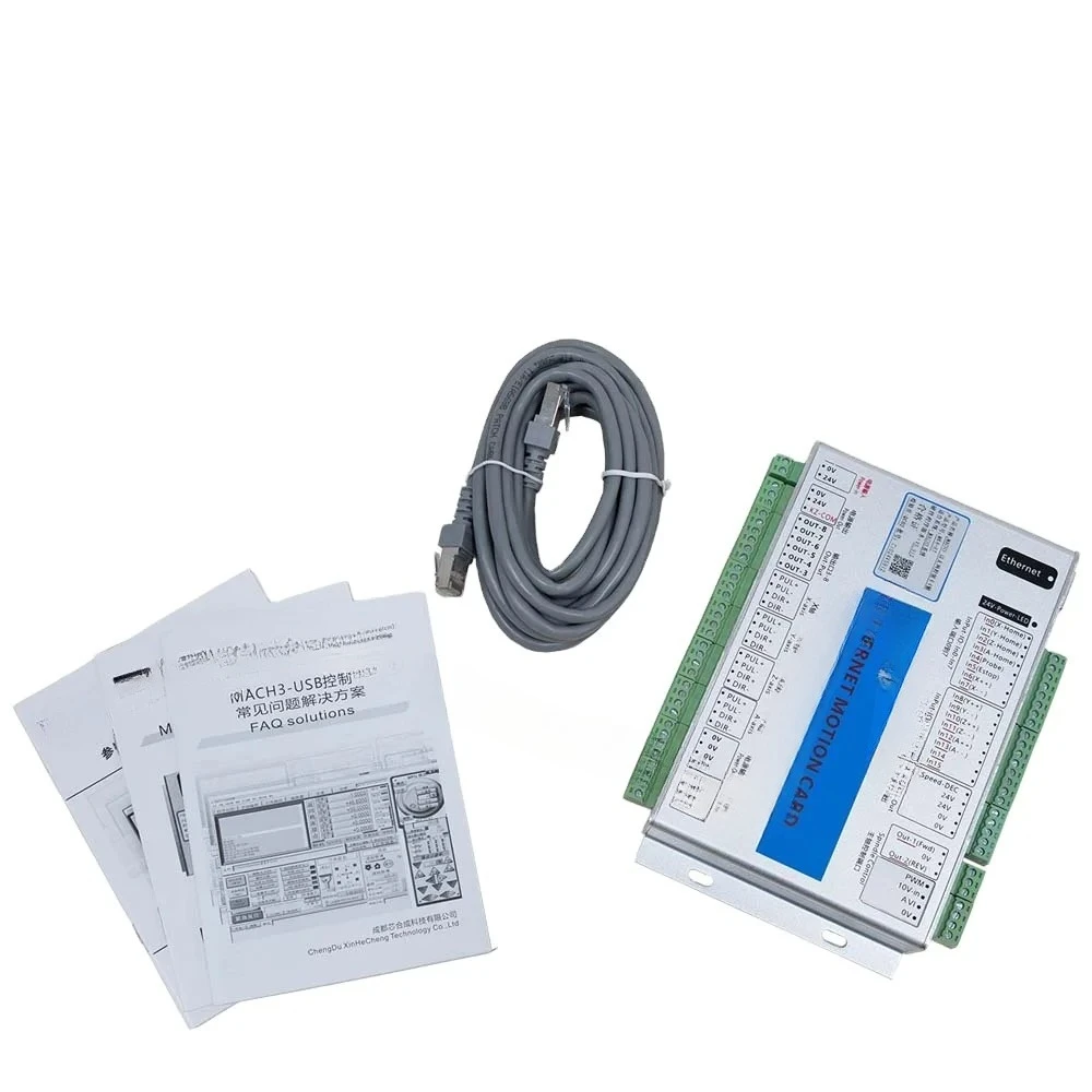 MK4-ET Wi Mach3 Motion Control Card Ethernet USB Board for numerical control of milling engraving machinery 2