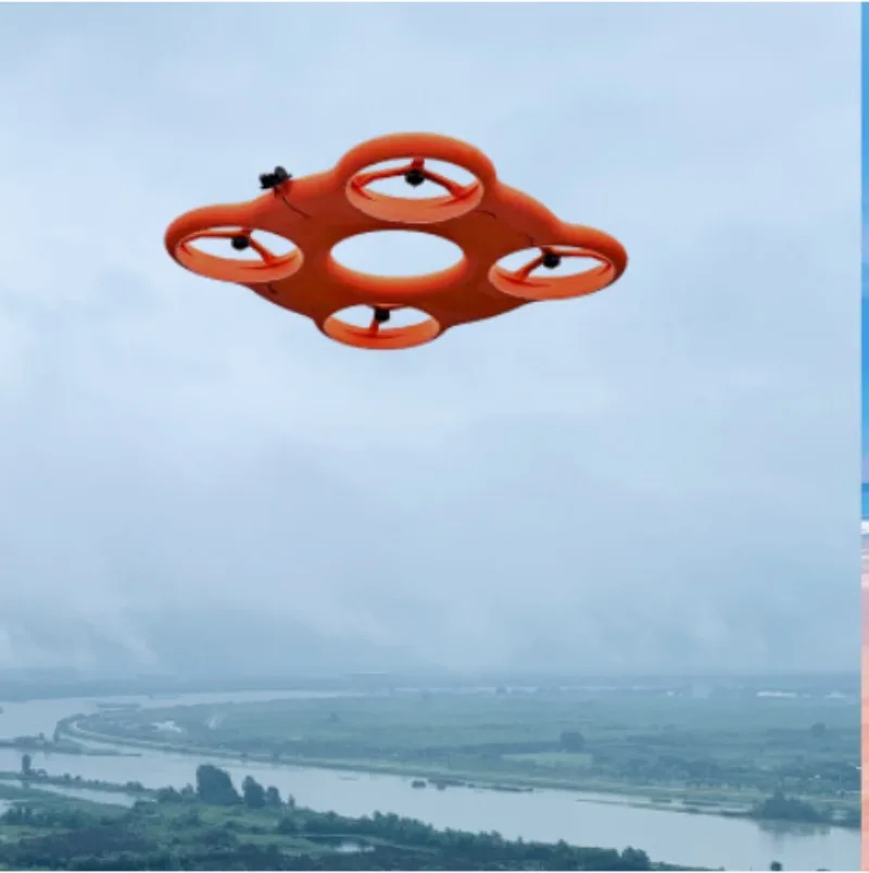 Lifebuoy moving water drone moving life buoy flying wing life saving drone