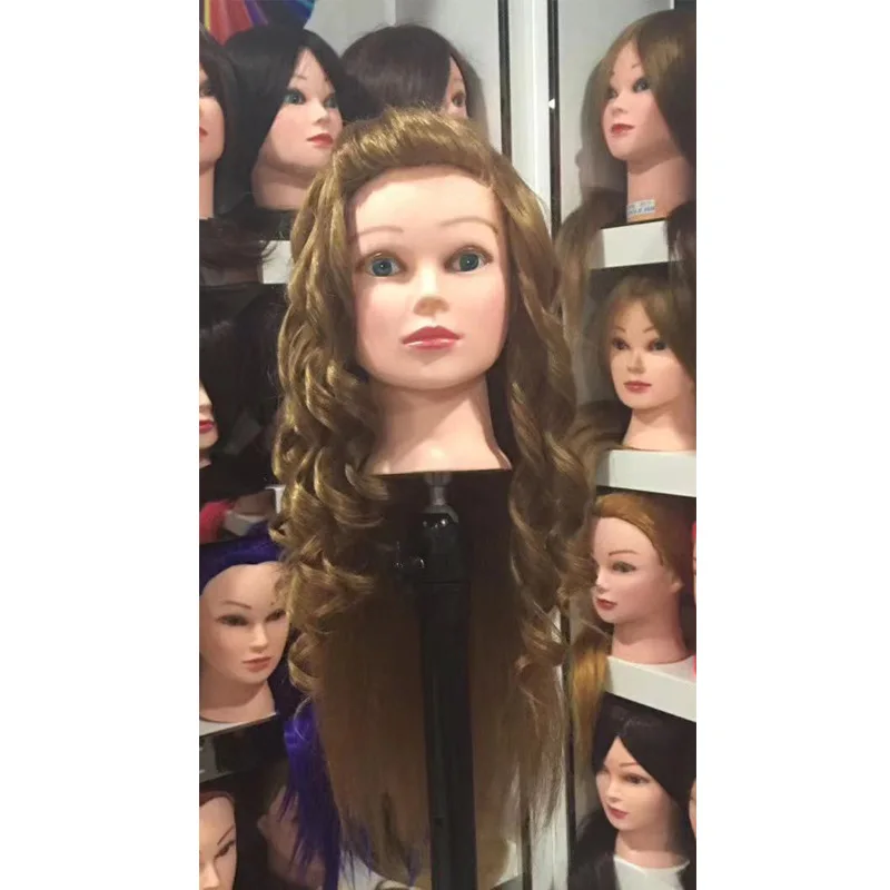 New 3Color Mannequin head for hairdressers mannequin head for hairdressing training beauty salon hair salon display doll styling