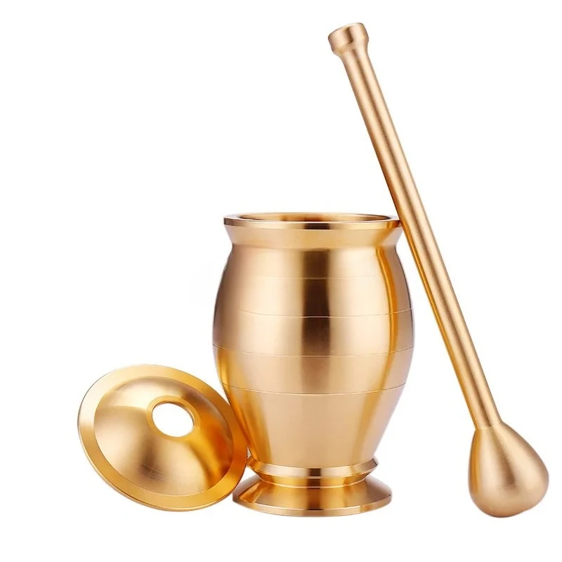 

Pestle and Mortar Set Pure Copper Mills Mincers for Kitchen Grinding Salt Pepper Nutmeg Cinnamon Chocolate Herb Paste Grain Rice