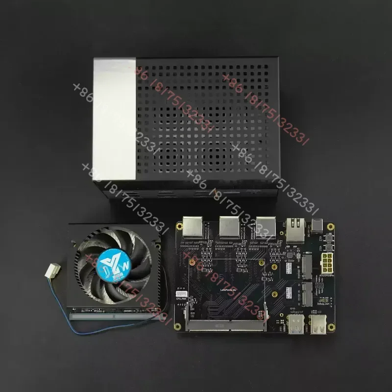 Chipboard Dfrobot Lattepanda Mu Carrier Kit, Arc A380 Mxm Gpu, Local Ai System 6x 4k Display Output High Computing