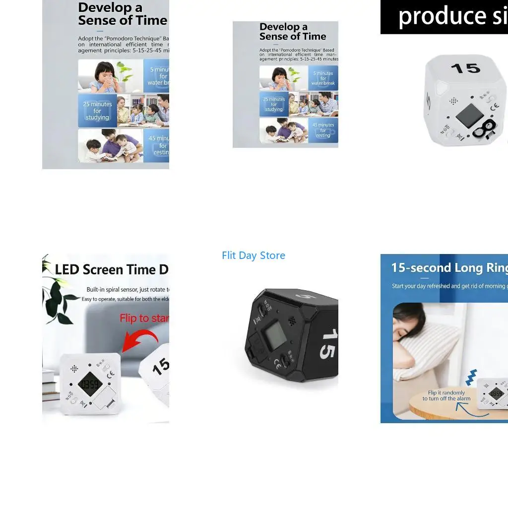 F92C Intelligent Flipping Timers For Home And Office Automatic Start Stop Function For Cooking