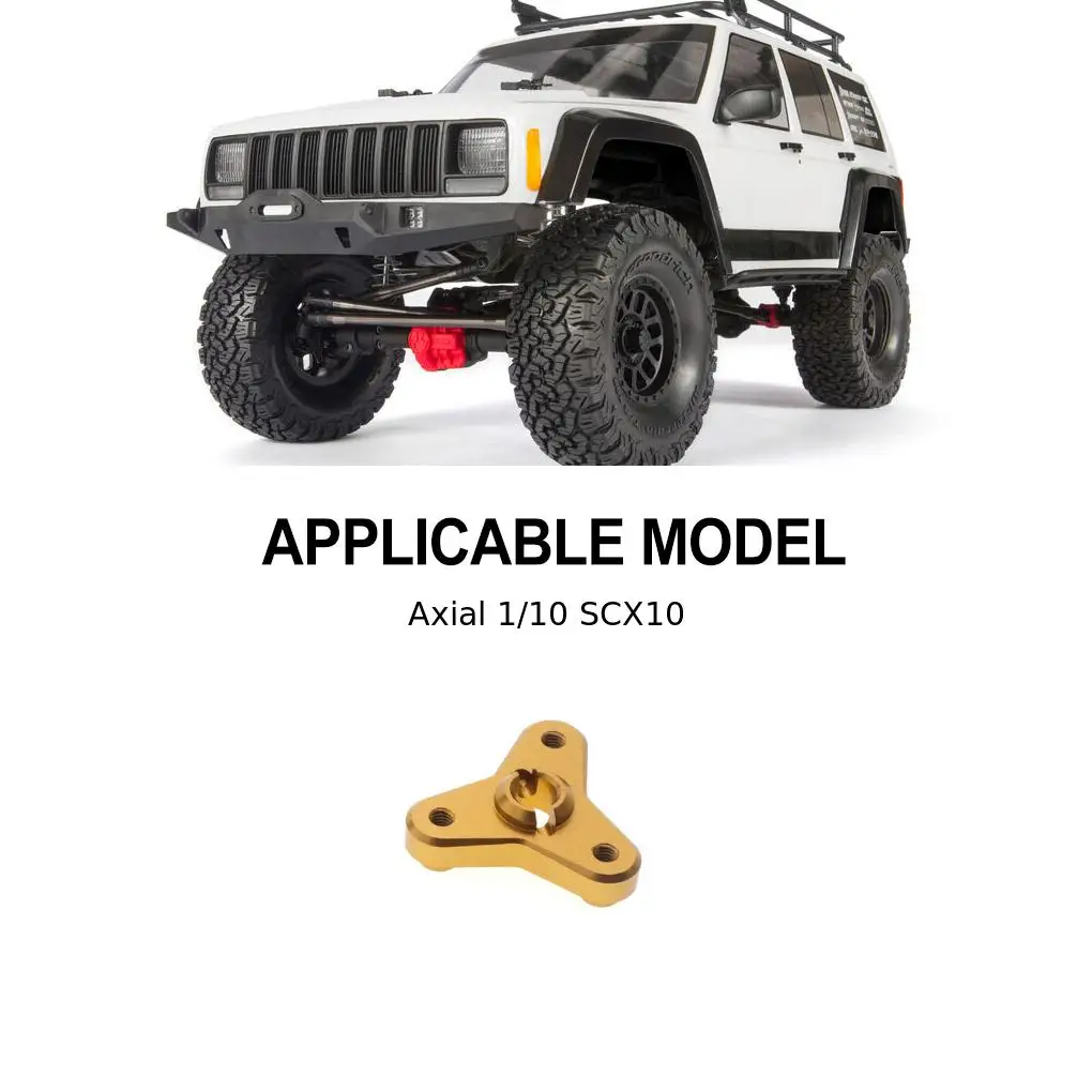 RCGOFOLLOW ثقل موازنة نحاسي عالي التحمل لـ 1/10 Rc موازنة محورية SCX10 TRX4 TRX6 RC جزء السيارة ذهبي #1