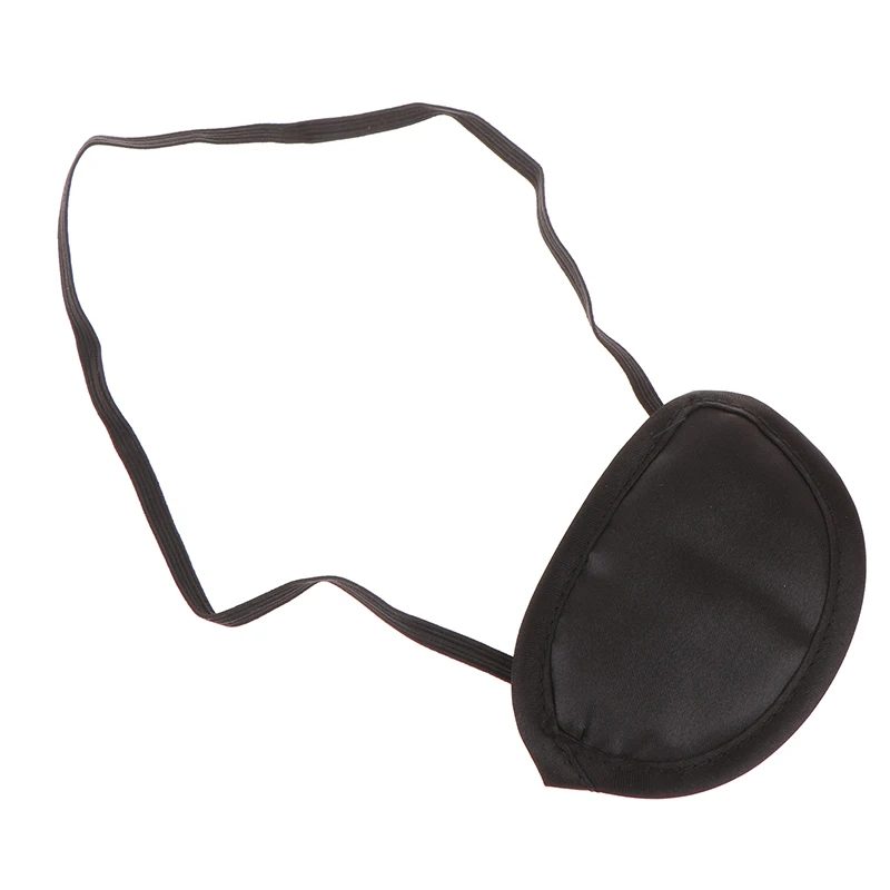 1/2/3/5pcs Pirate Eye Patch Eye Covers For Sleeping Adjustable Eye Patch Black Eye Patch Eye Patch For Strabismus