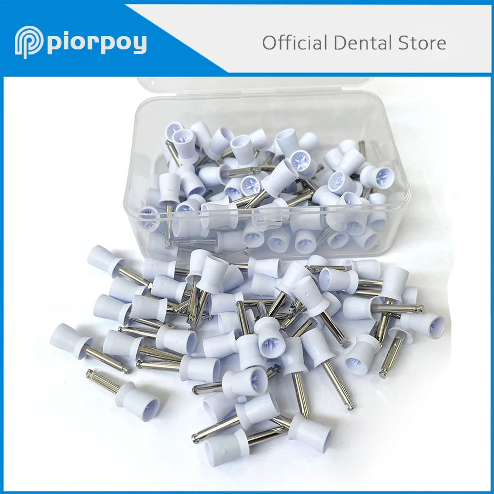 Material Used In Dental Polishing Cup Dental Grinding Heads Teeth Polisher Low Speed Silicone Machine Dental Tools Dentistry Lab