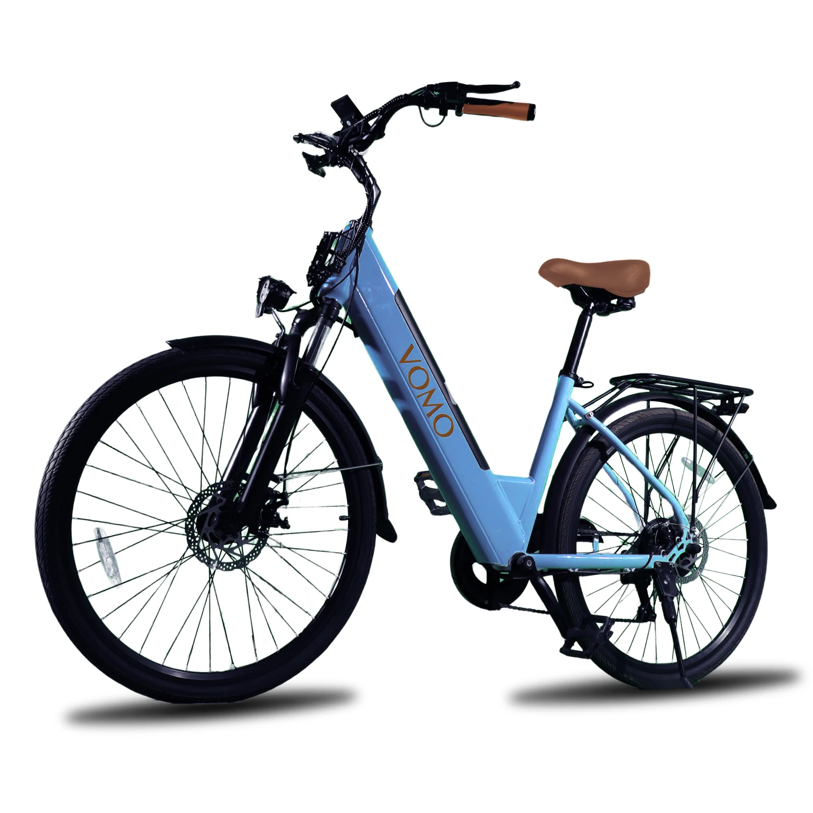 De CS20 E-bike voor stadsverkeer beschikt over 27,5-inch grote wielen, een 250W motor, een 15Ah grote accu en hydraulische remmen.