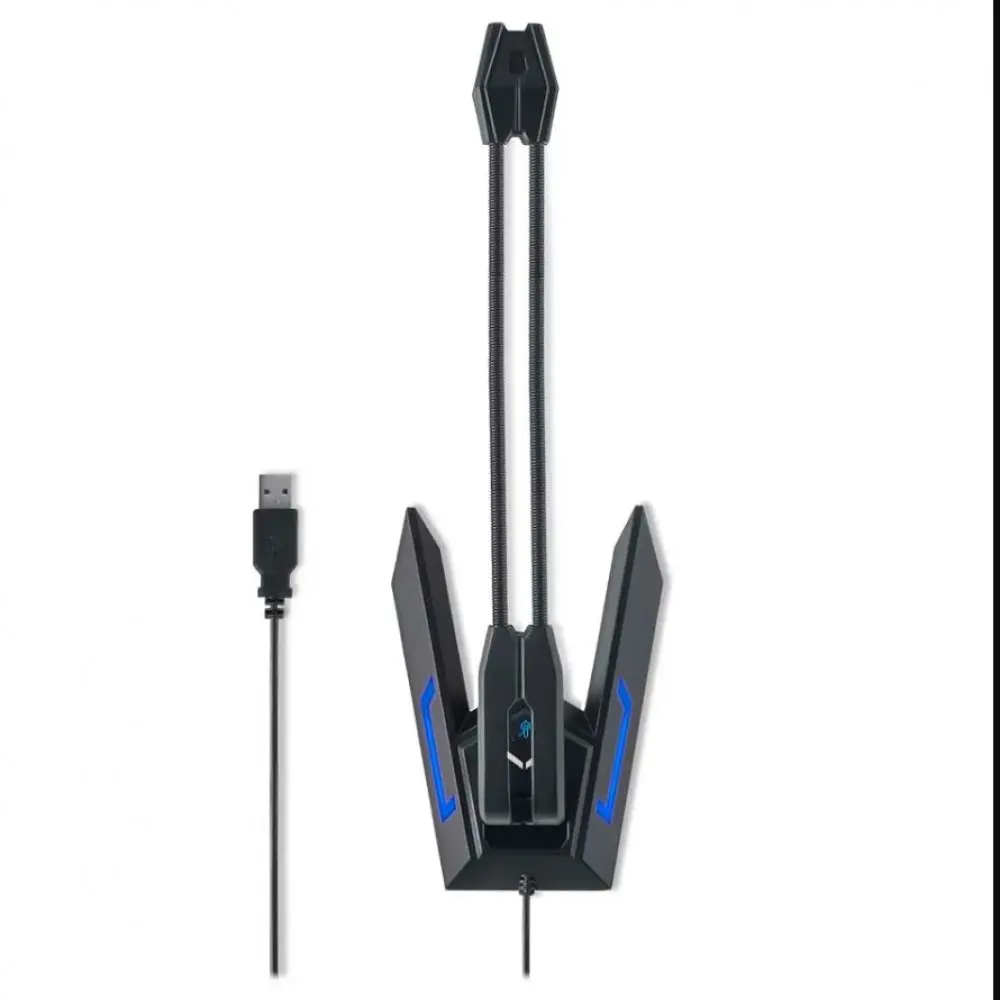 Gamer Olier USB Microphone LED Black Warrior - PH255