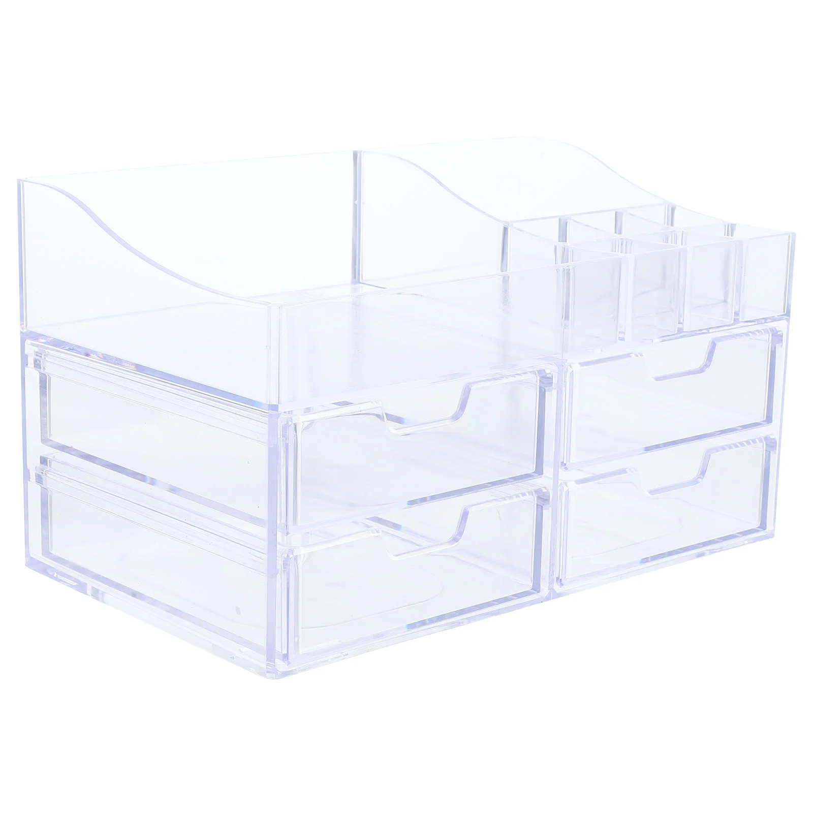 Opbergdoos Handige Cosmetica Laden Make-Up Organizer Kantoor Bureau Parfum Vitrinekast Clear Case