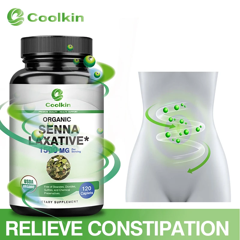 Senna - Supports Healthy Bowel Movements, Toxin Elimination, Boosts Energy, All-Natural Weight Management