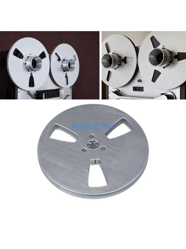 E65E Maintenance Focused Aluminum Recording Reels For Vintage Sound Equipment Repair And Sound Quality Improvement