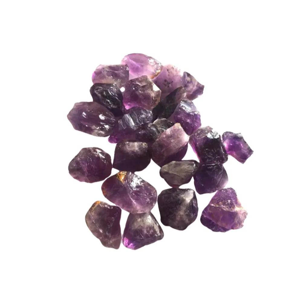 

1 Pack of 200g Natural Crushed Crystal Rocks Violet Amethyst Tumbled Chips Stone Irregular Shape Crystal Diffused Crystal Home I