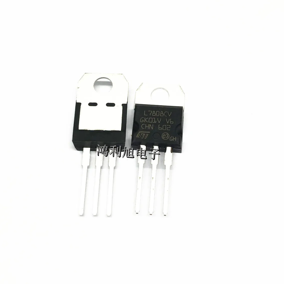 10PCS/Lot L7808CV TO-220 linear three terminal voltage stabilizing triode 7808 8.0V 1.5A original from stock