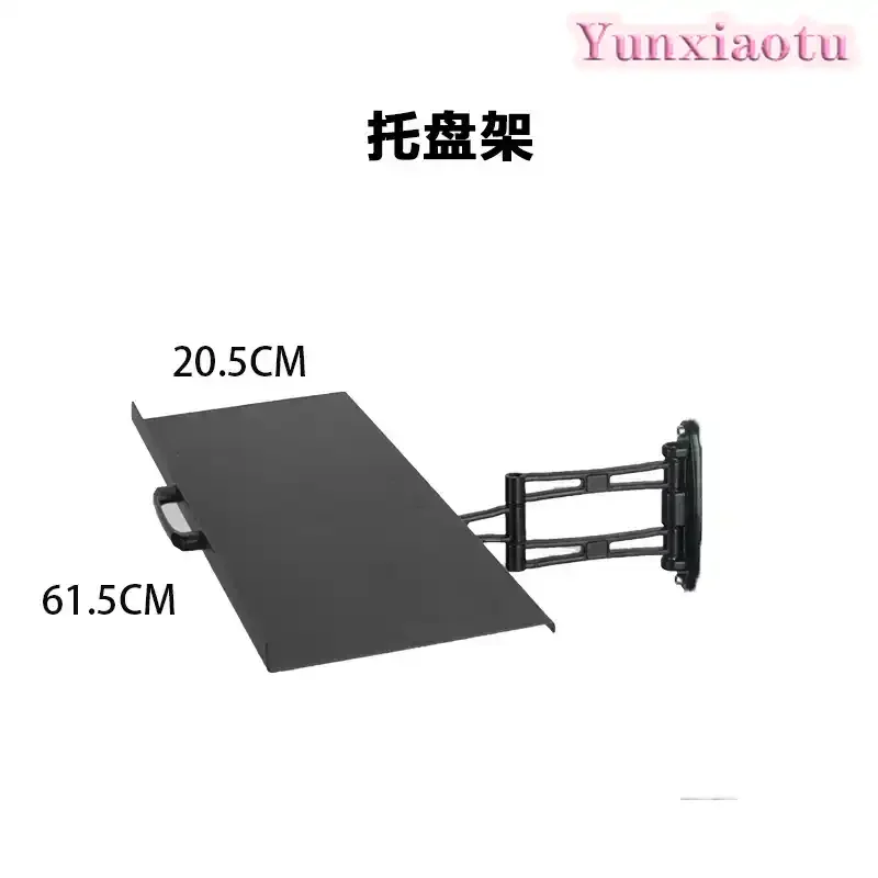 Aluminum Keyboard Mouse Tray Rotary Holder Wall Mounted Keyboard Stand Bracket for Simracing MOD Racing Game Simulator