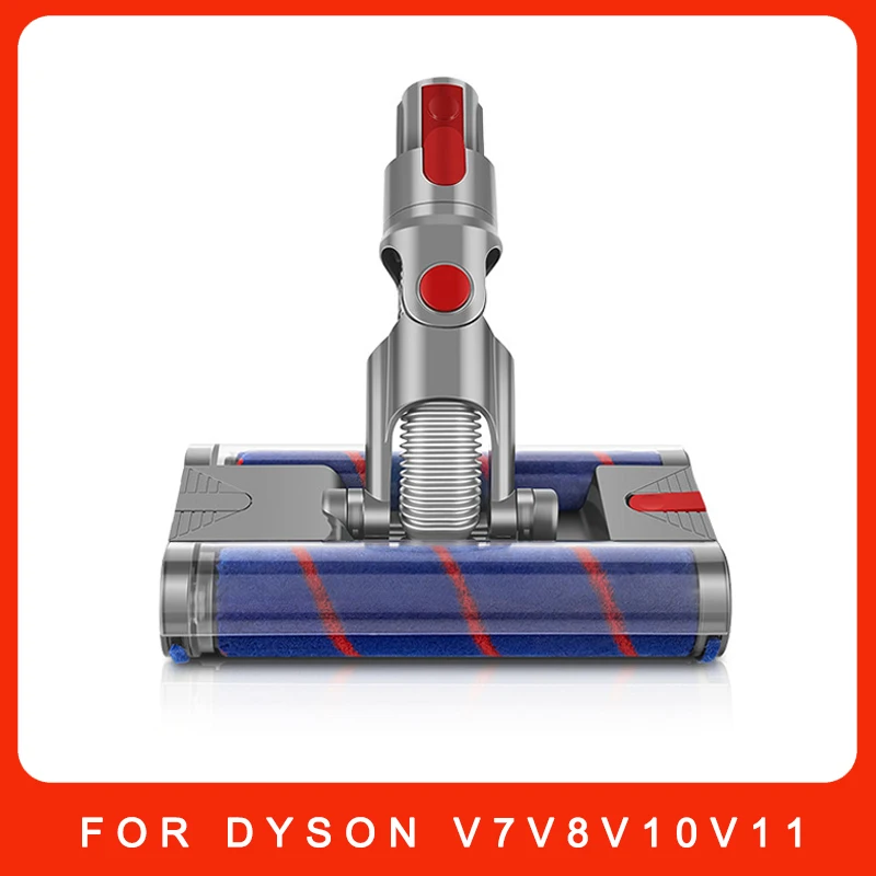 For Dyson v7v8v10v11 vacuum cleaner accessories double row roller brush floor brush Soft velvet floor brush