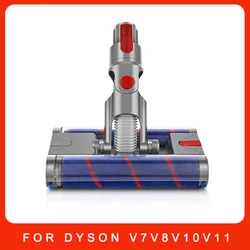 For Dyson v7v8v10v11 vacuum cleaner accessories double row roller brush floor brush Soft velvet floor brush