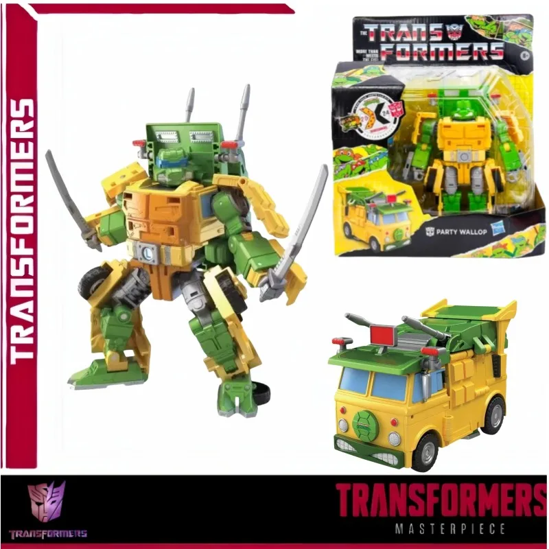 In Stock Transformers G Series Crossover Teenage Mutant Ninja Turtles Collectible Figures Movable Toys Classic Deformed Gifts