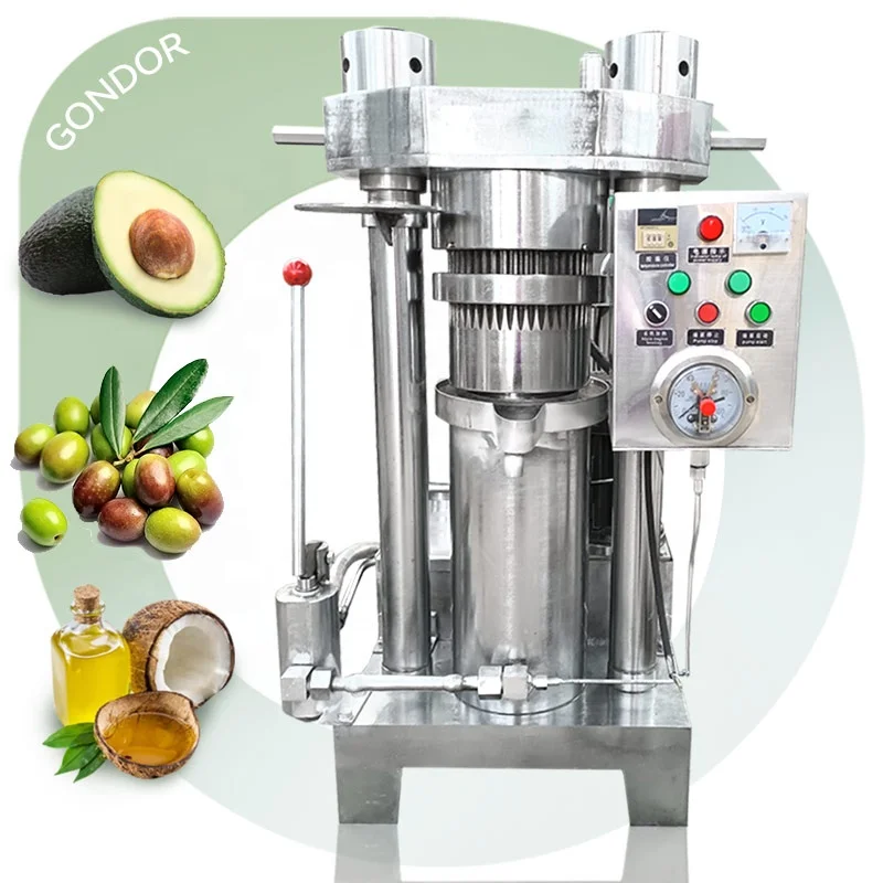 

Hydraulic Cold Press Sesame Seed Coconut Olive Avocado Oil Process Pressing Extraction Machine