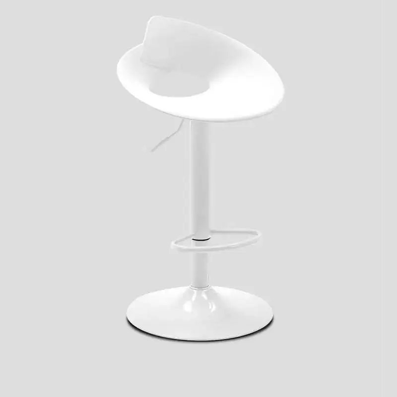 

Стул-табурет простой, современный, регулируемый, с поворотным механизмом и высокой спинкой, для дома, кассы, стойки ресепшн