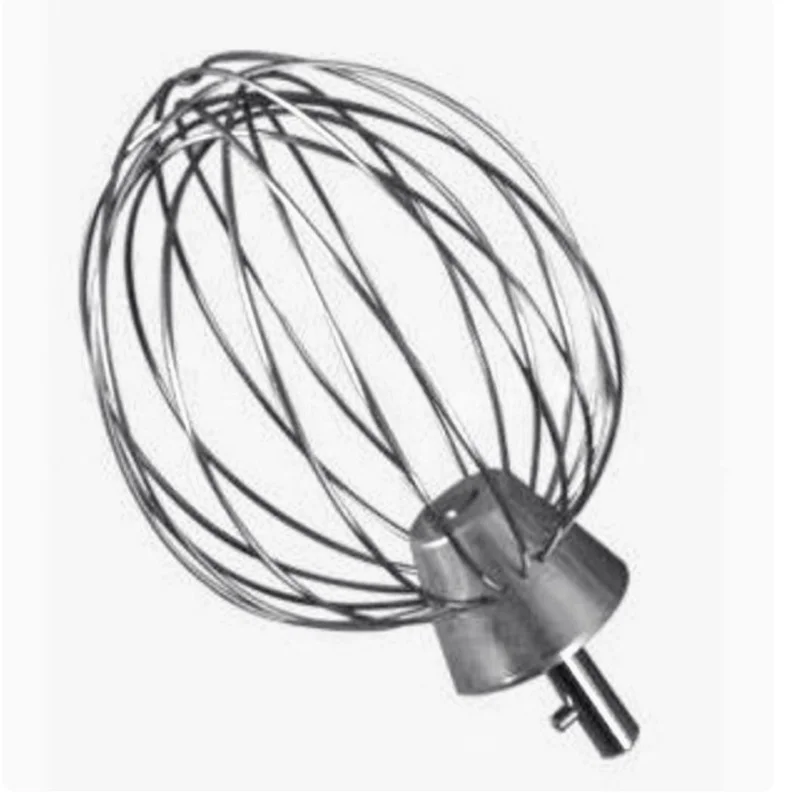 계란 공을 구타하기 위한 7L 베이킹 기계 액세서리를 죽이는 요리 기계 휘핑된 공을 크림으로 휘젓습니다