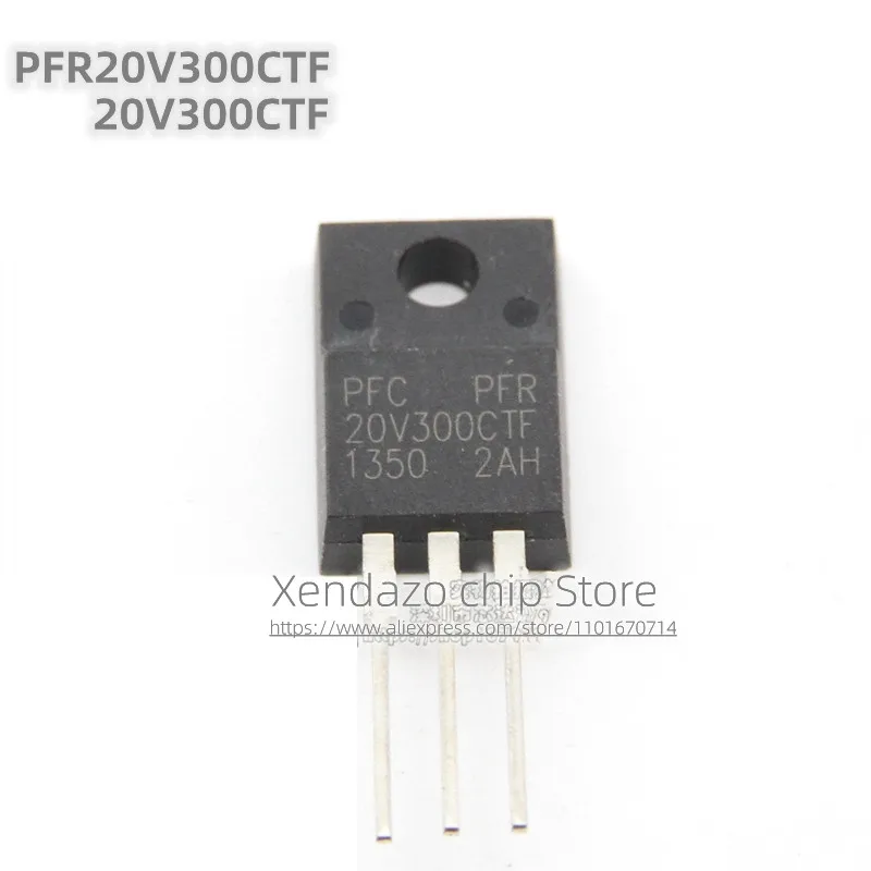 5pcs/lot PFR20V300CTF 20V300CTF To-220f plastic encapsulated in-line package Schottky diode 20A/300V