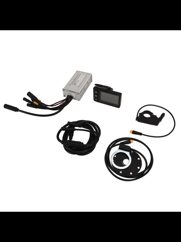 AliExpress Keenso DC24V 36V 48V Electric Bike Conversion Kit with 17A 3 Mode Brushless Controller S866 Panel Electric Bicycle Thumb Throttle