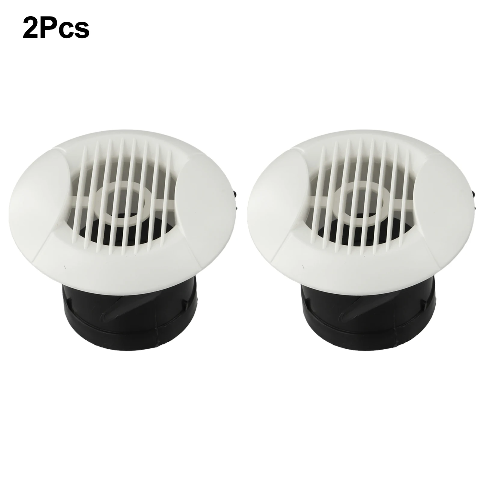 Indoor Air Circulation ABS Vent Covers Cleanable Round Vent Covers Ventilation Grille Suitable For Home User-Friendly Design