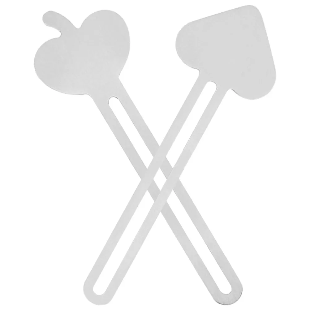 

2pcs Toothpaste Squeezer Stainless Steel Silver Heart Apple Shape Manual Tube Dispensers Creams Lotions Tools