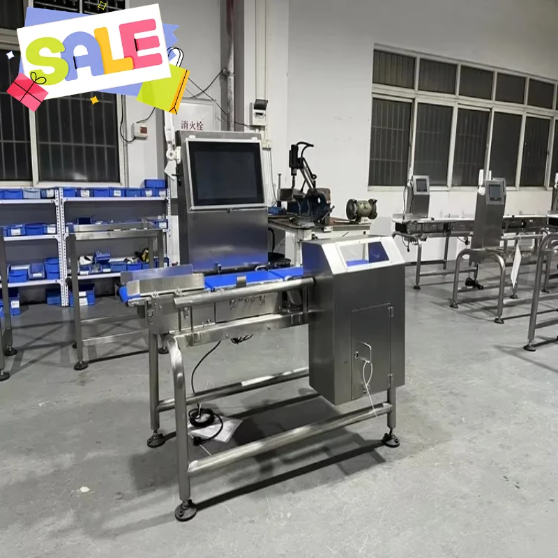 Checkweigher Customized Precision Conveyor Weight Checker Automatic Reject System Packaging Quality Inspection
