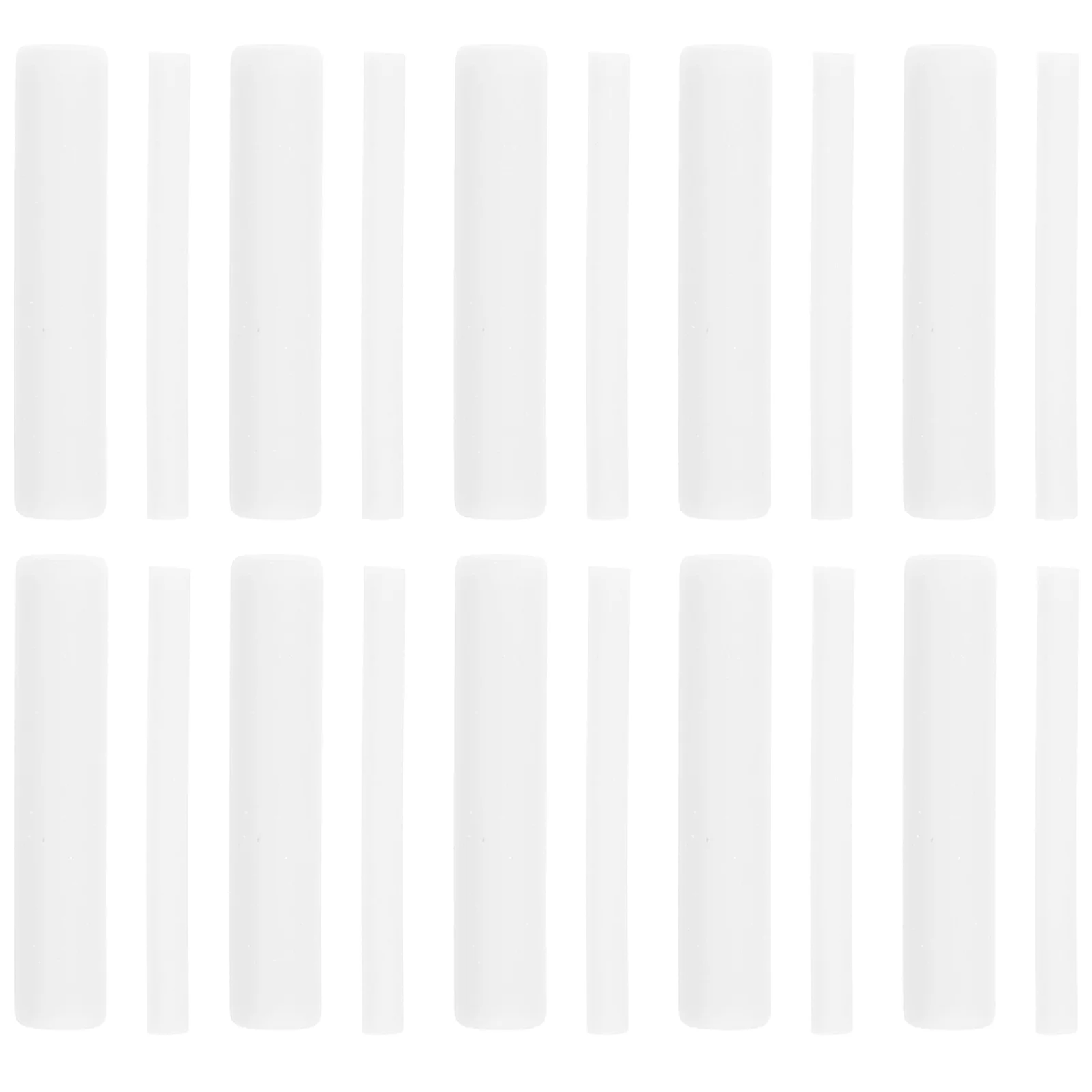 70 Pcs Eraser Refill Small Rubber Electric Replacement Replacements Cores for Drawing Accessory