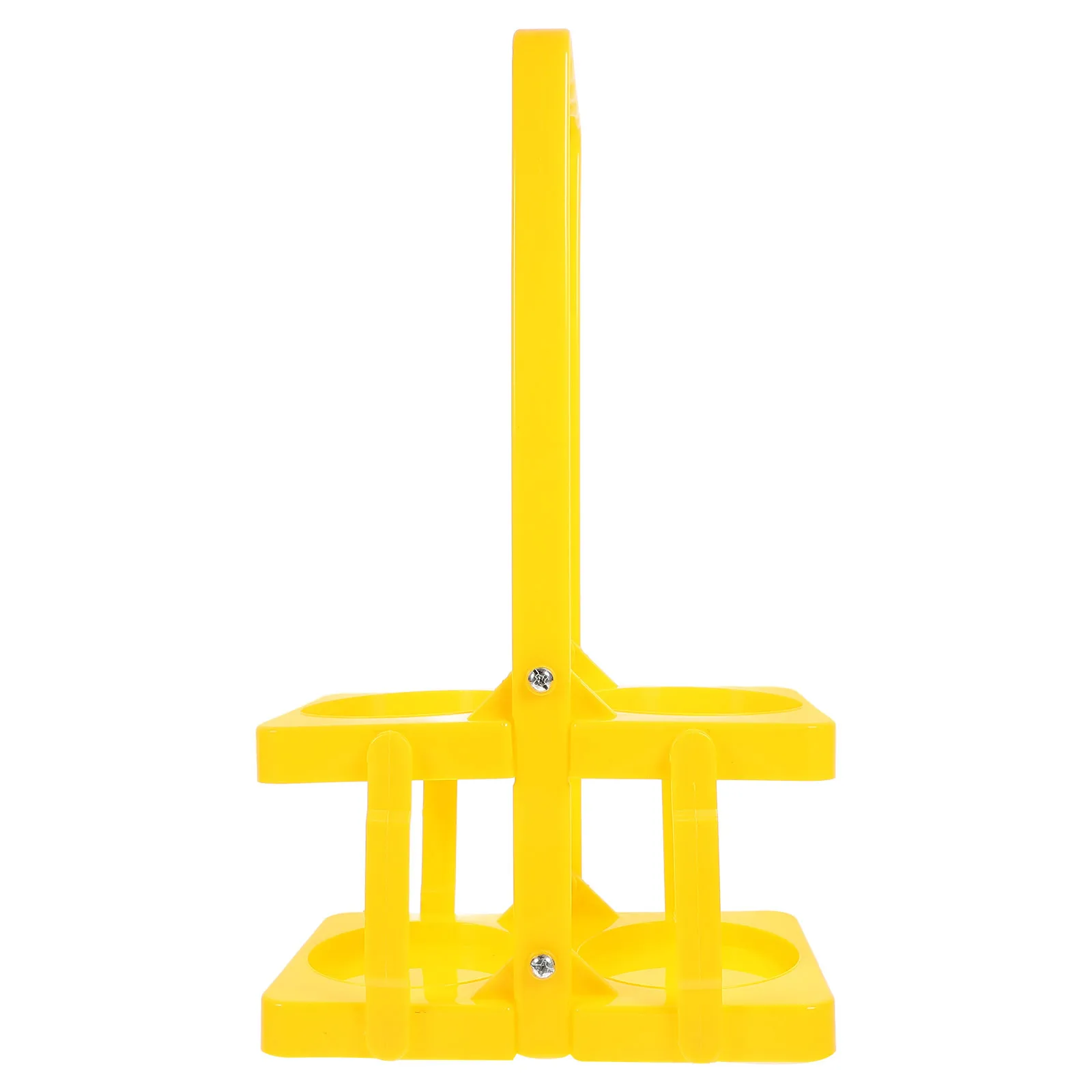 

Portable Foldable Beer Basket Carrier Handle Lightweight for Home Bar Restaurant Drink Holder Organizer