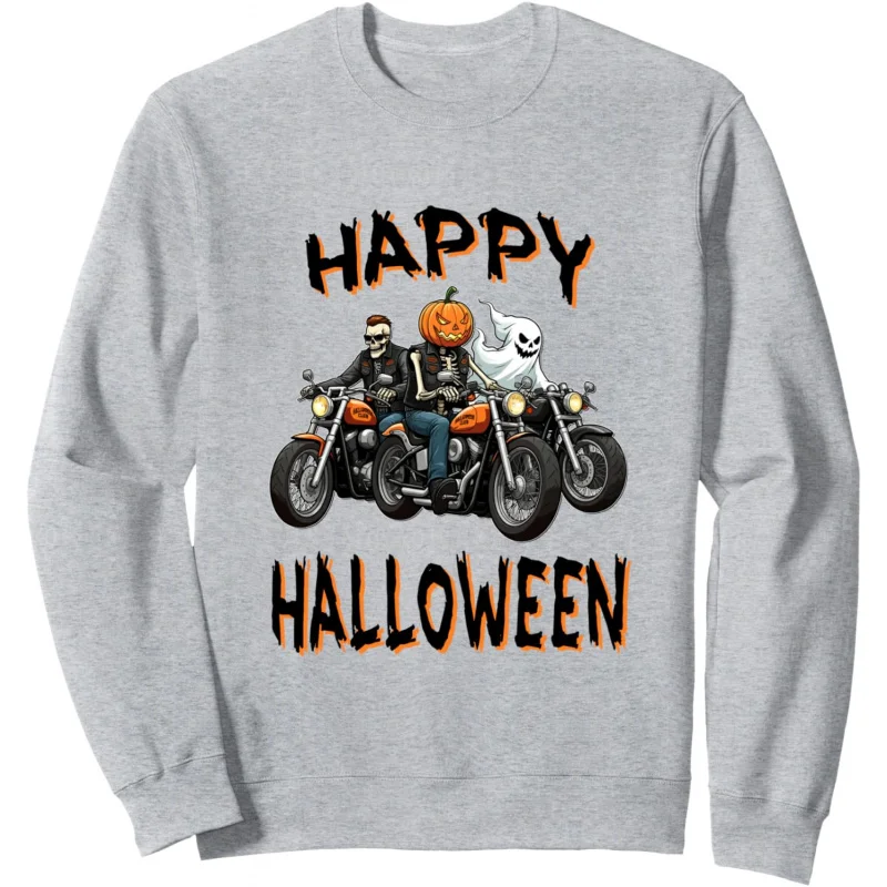 Happy Halloween Bicycle Sweatshirt Hoodie