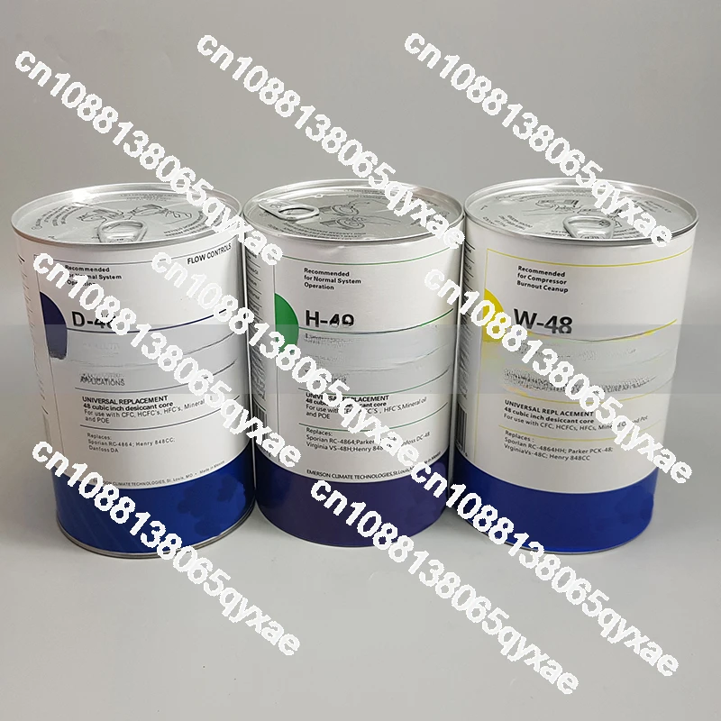 Central Air Conditioning Refrigeration Compressor Drying Filter D-48 Drying Core Liquid Supply High Pressure Absorbent Acid D48