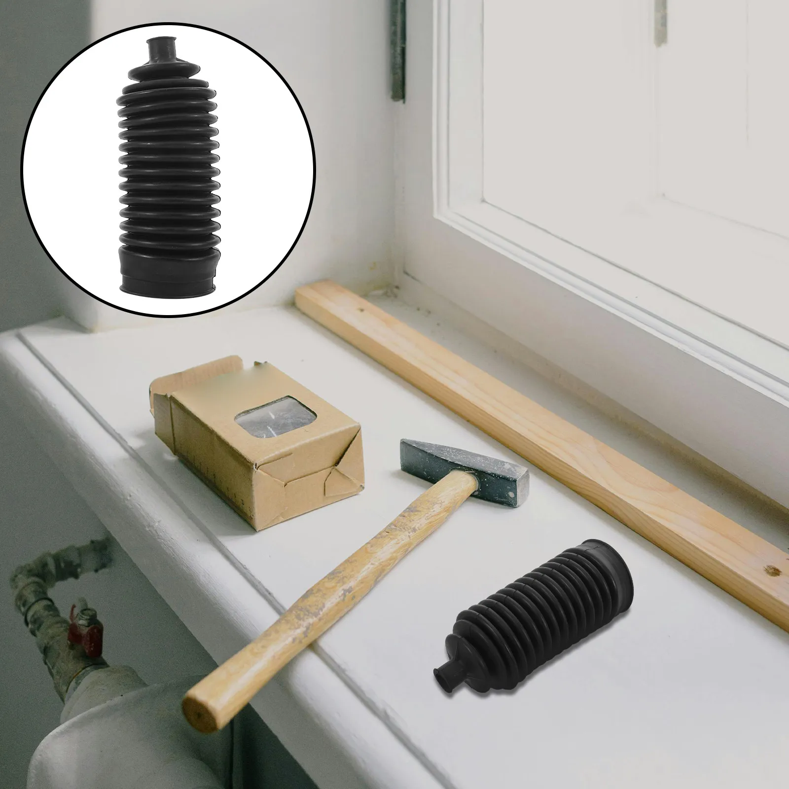 Steering Gear Dust Cover Golf Cart Column Boots for Seal Bellows Plastic Protection
