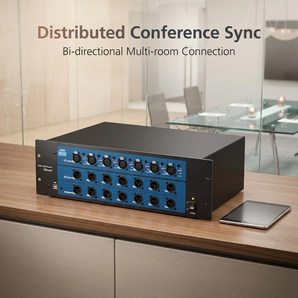 Professional Midas DL32 Stage Box Neodymium 4ohm Metal Construction 500W Output for Concert Conference Audio Systems