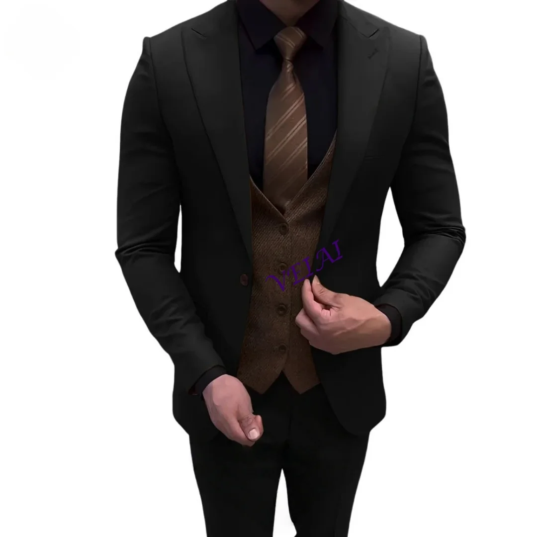 

CustomizedMen's formal 2-piece suit (jacket+pants) new Chinese style long blazer wedding prom party teacher's day festival custo