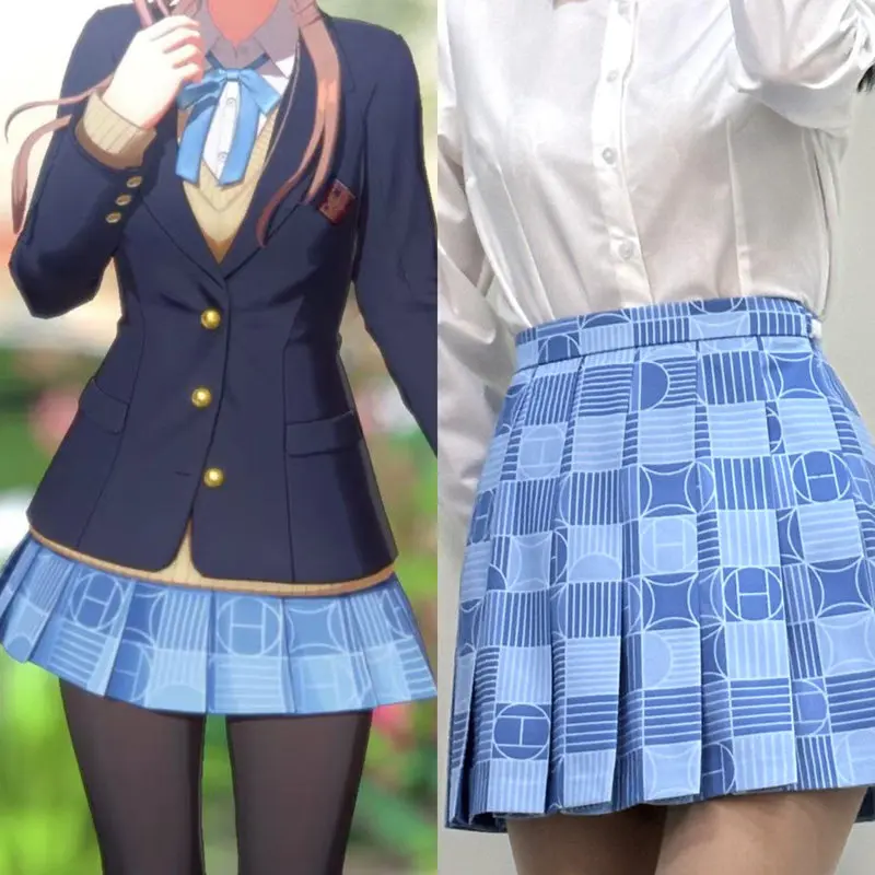 Disfraz de Anime THE IDOLM@STER Misuzu Hataya, uniforme de vestir JK, Halloween