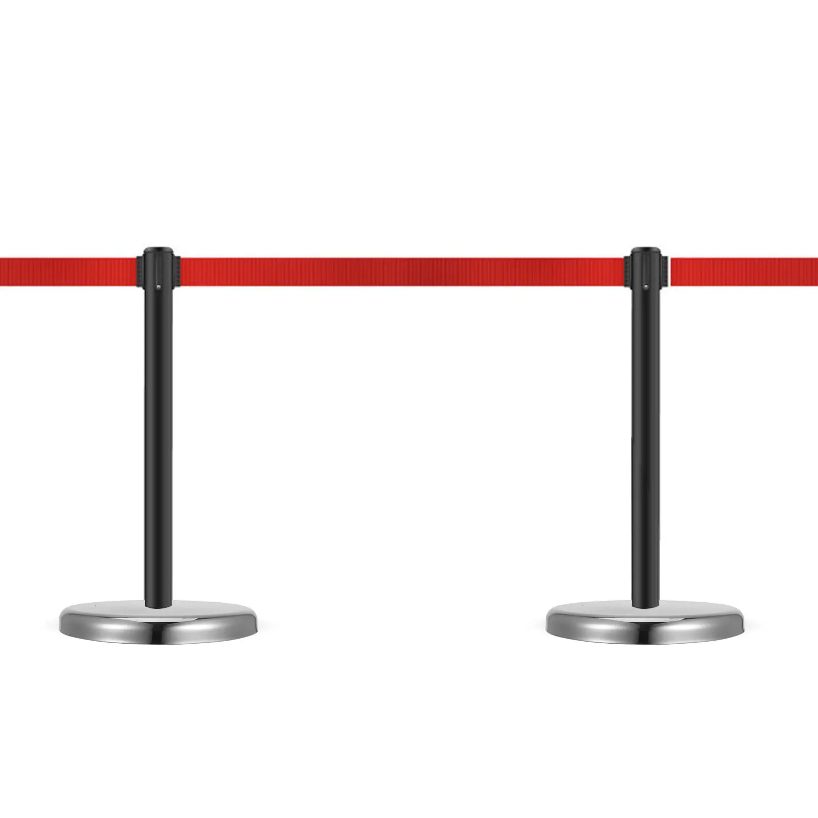 

Stainless Steel Round Base For Crowd Control Stanchions Safety Barrier Post Replacement Parts Theaters Hotels Clubs Red Carpet