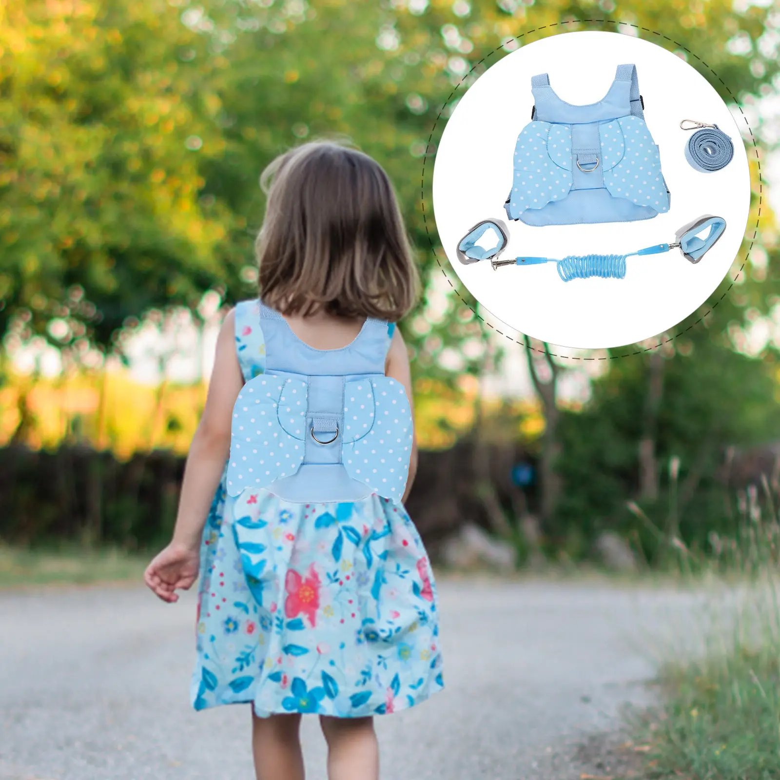 

1Set Baby Safety Harness Leash Toddler Walking Harness with Adjustable Strap Extended Length for Confidence Independence and