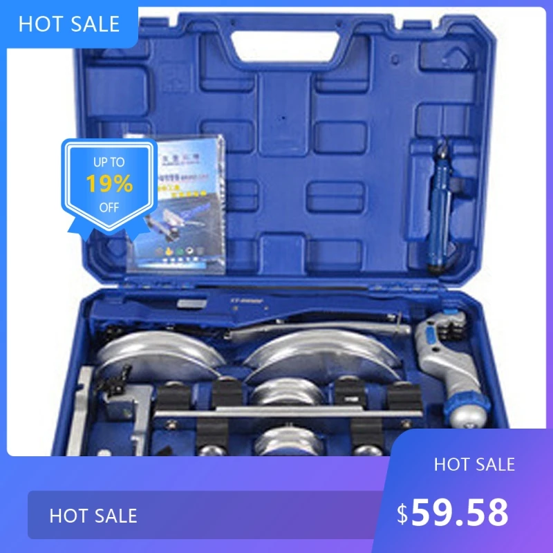 

0728 CT-999RF Pipe Tube Bender Air Condition Copper Manual Lever Multi-Bending Device Tubing Bender Combination Too