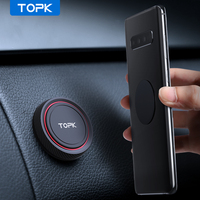 TOPK Magnetic Car Phone Holder Car Mount for Windshield and Dashboard Magnetic Wall Holder for for Cellphones