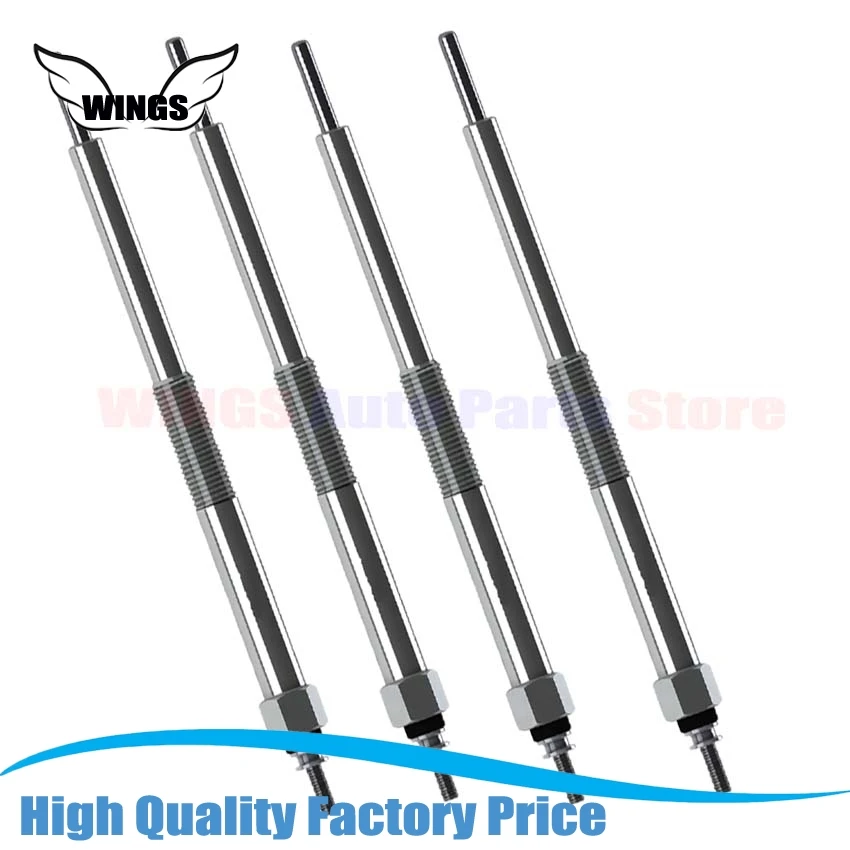 4PCS 19850-11010 Glow Plug Assy For Toyota HILUX PRADO FORTUNER 1GD 2GD 1GD-FTV 2GD-FTV 2.8LT