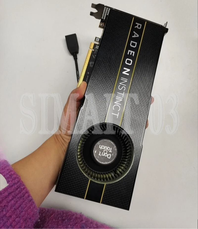 Blue Knight VII MI50 16GB GPU Card | 90% New for AI Training & Graphics Processing